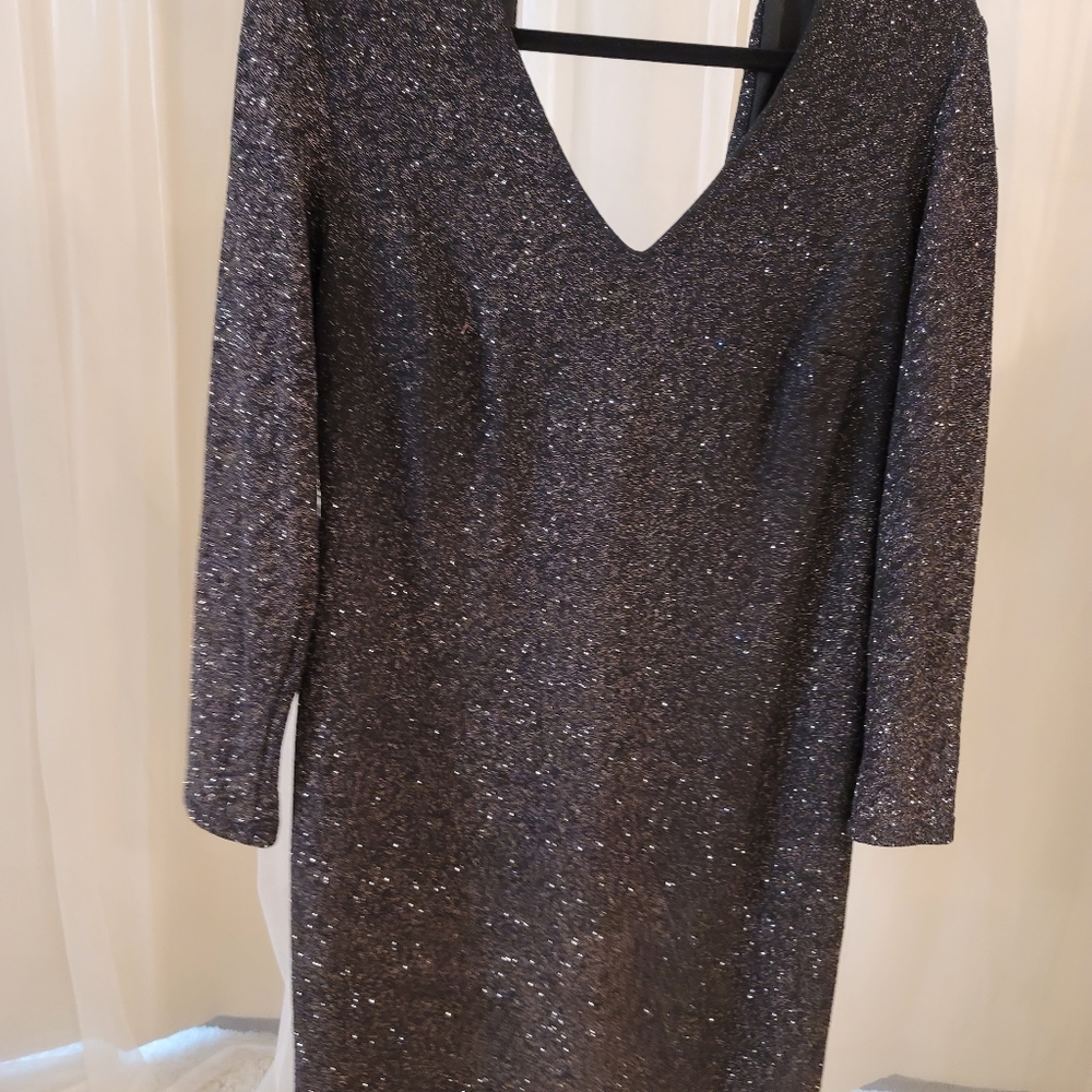 BLACK LONG SLEEVE DRESS